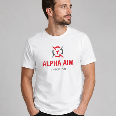 Alpha Aim „T-shirt Precision Mark“