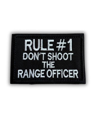 Patch "RÈGLE#1" brodé