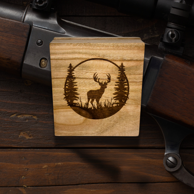 Waidmannswerk - Boîte de Munitions en Bois de Cerisier