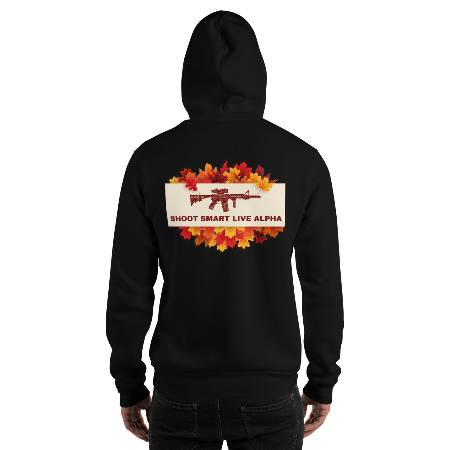 Alpha Aim „Shoot Smart“ Hoodie - ALPHA AIM - Schießbücher