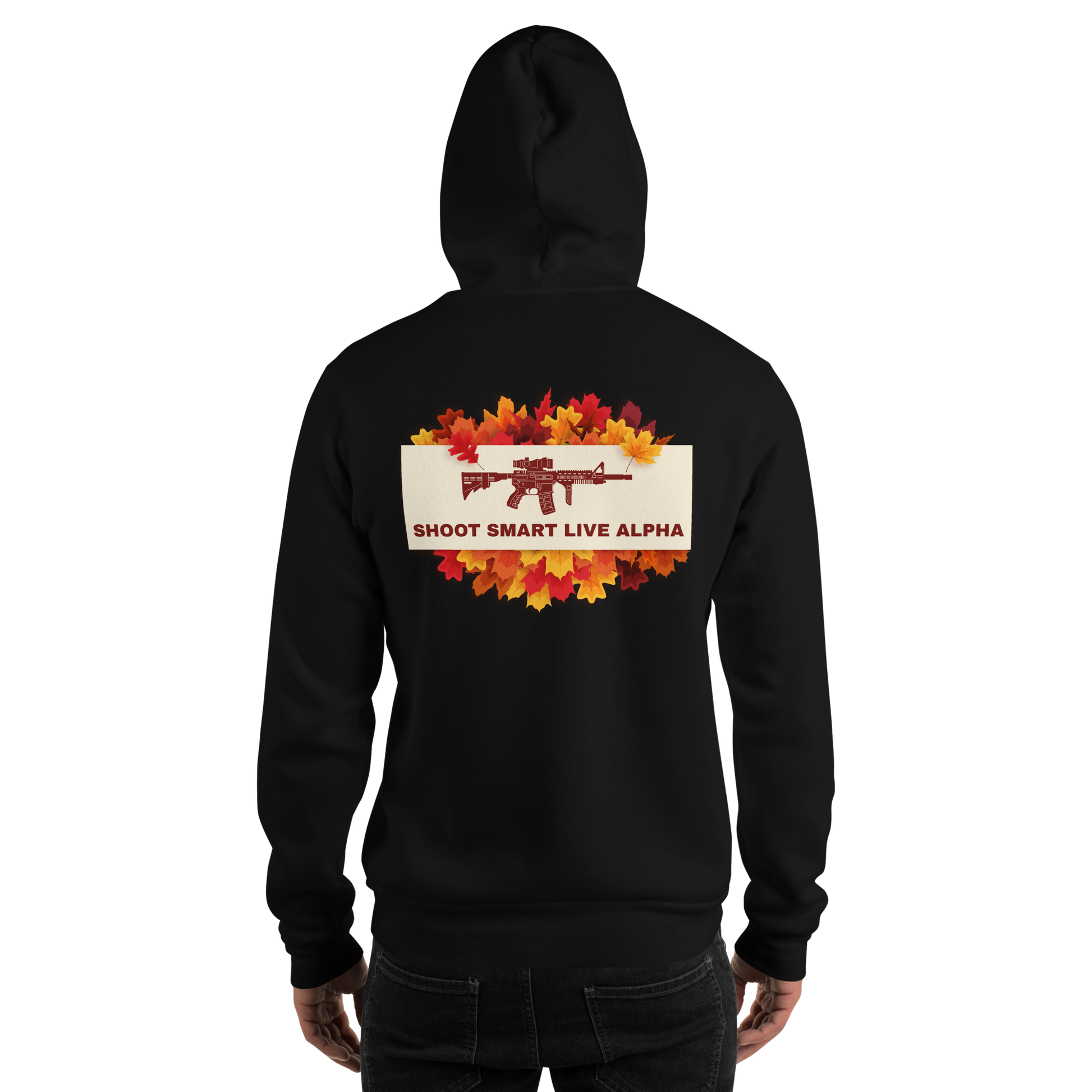 Alpha Aim „Shoot Smart“ Hoodie - ALPHA AIM - Schießbücher